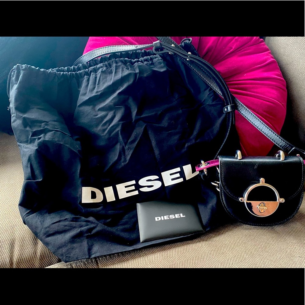 BRAND NEW! Diesel Saddlelock bag.